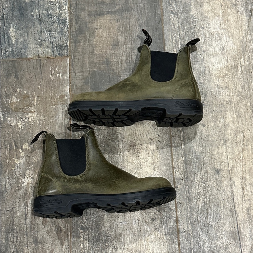 Blundstone Hiking and Outdoor Boots - Green Sz 7 - Picture 3 of 5